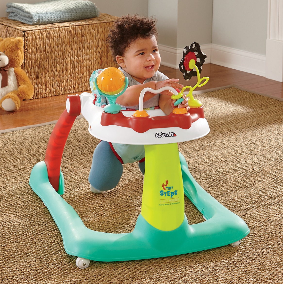 kolcraft tiny steps 2 in 1 walker