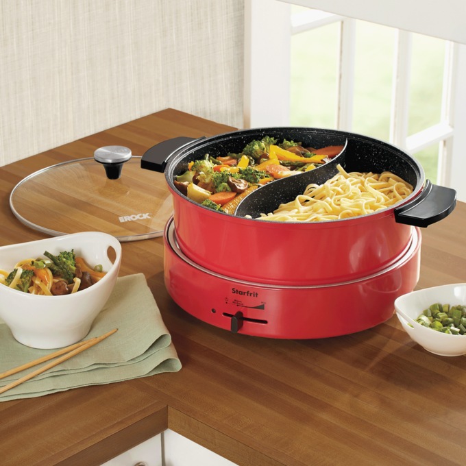 Starfrit The Rock Dual-Sided XL Hot Pot, , large