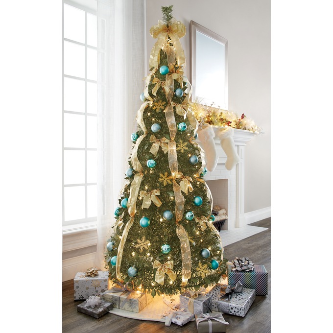 Poinsettia Pop Up Tree Montgomery Ward