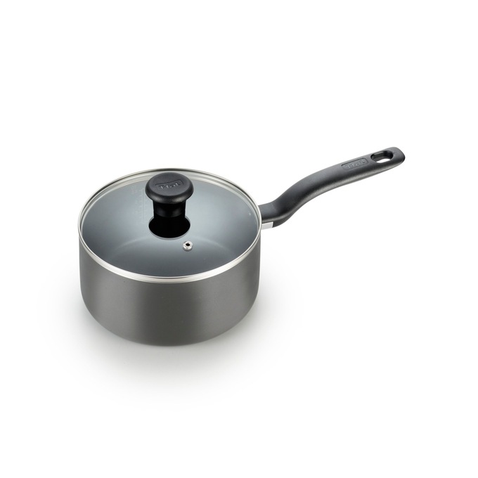 T-Fal Initiatives Nonstick 3-Qt. Saucepan, , large