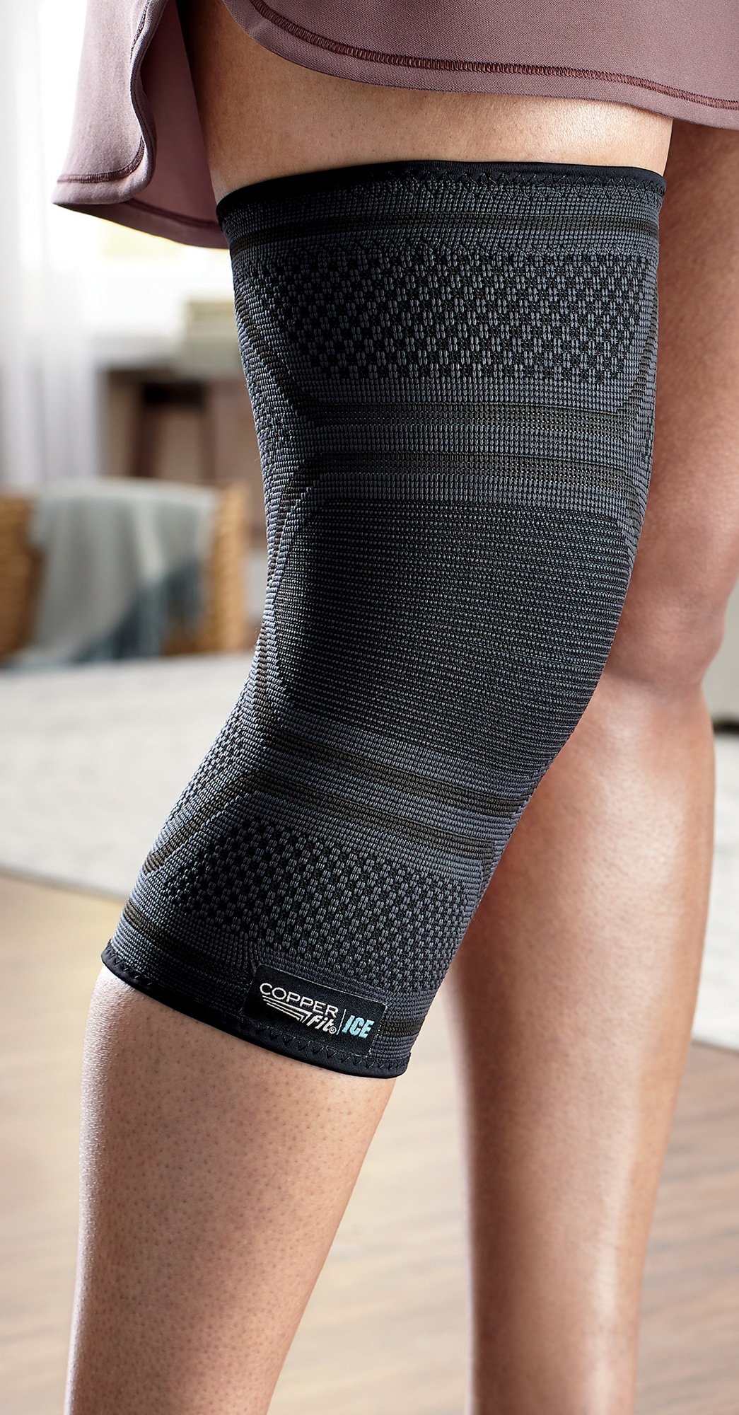 copper fit ice knee sleeve s/m Gayla Farris