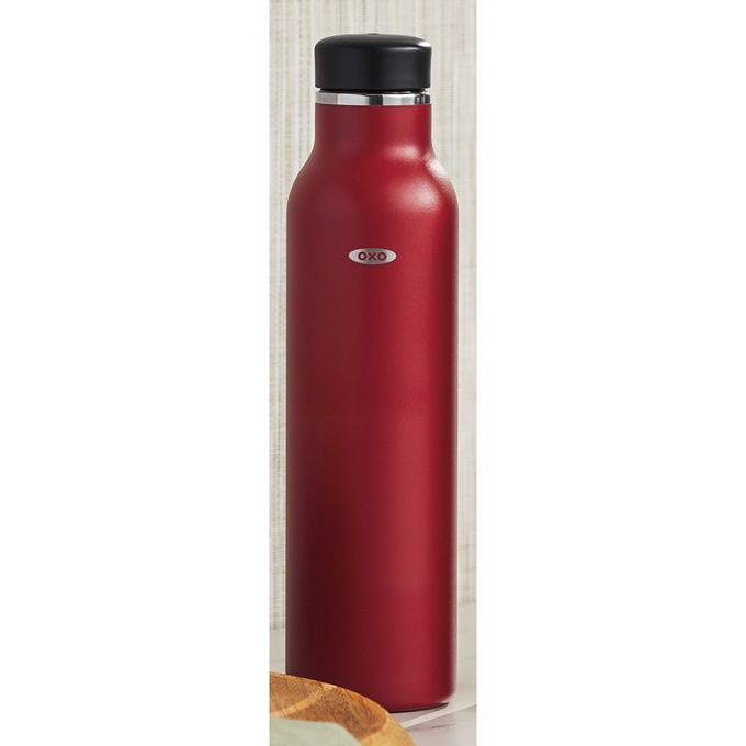 OXO Strive 24-oz. Insulated Water Bottle, Garnet, large