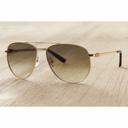 Salvatore Ferragamo Aviator Sunglasses, , large