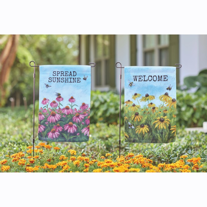 Flower Garden Flag, , large