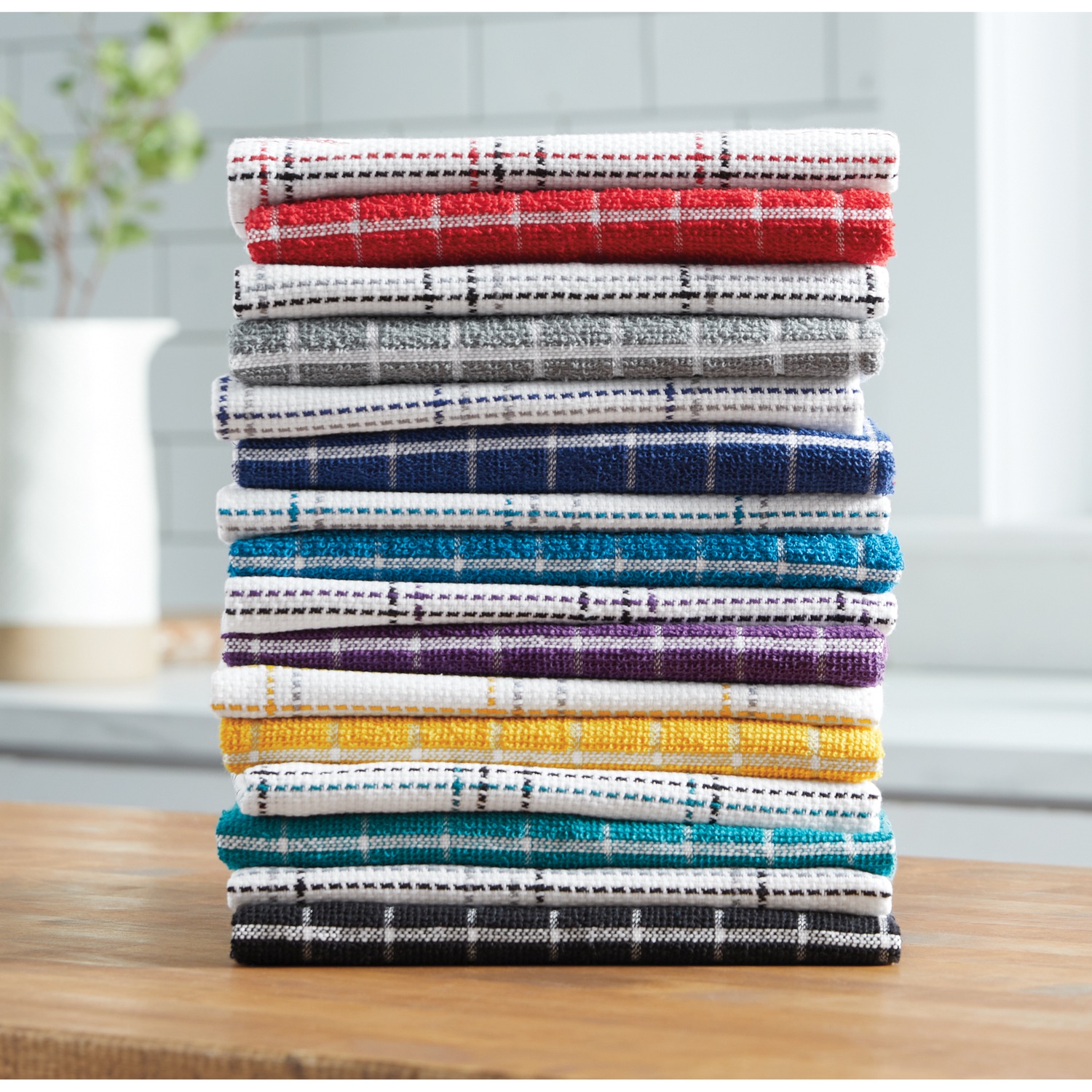Color Connection 20 Piece Kitchen Towel Set Montgomery Ward
