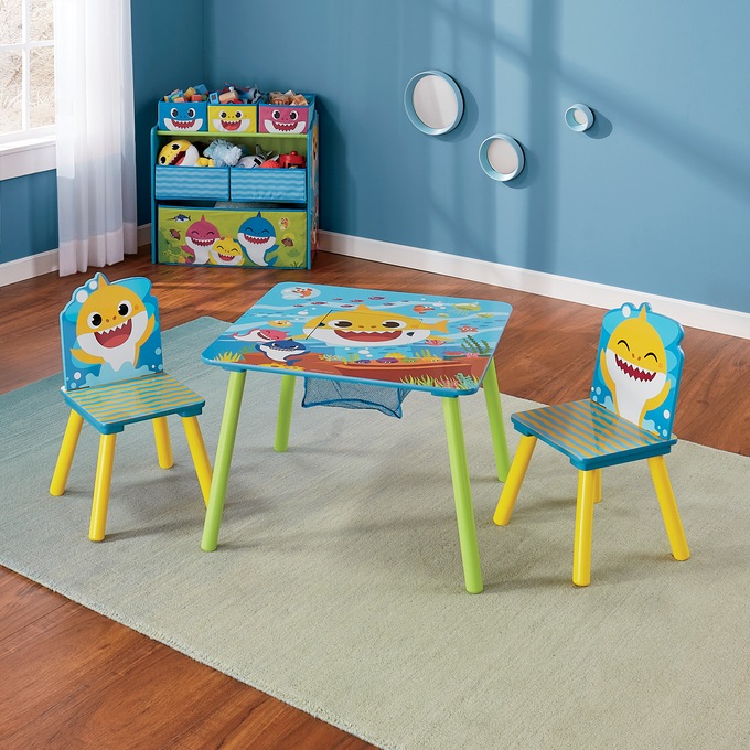 Licensed Children's Table and Chairs Set, , large