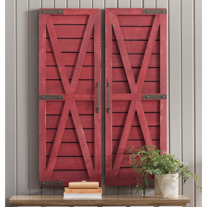 Set of 2 Barn Doors, , large