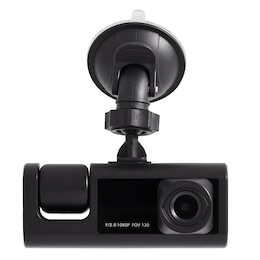 Dual-Channel Dash Cam with Front/Back Recording, , large
