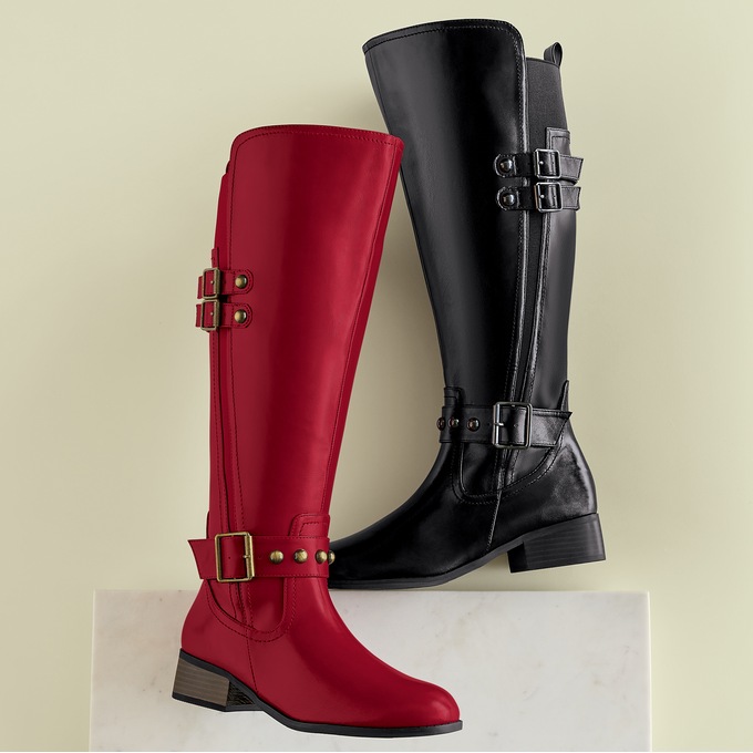 Buckle riding boots cheap