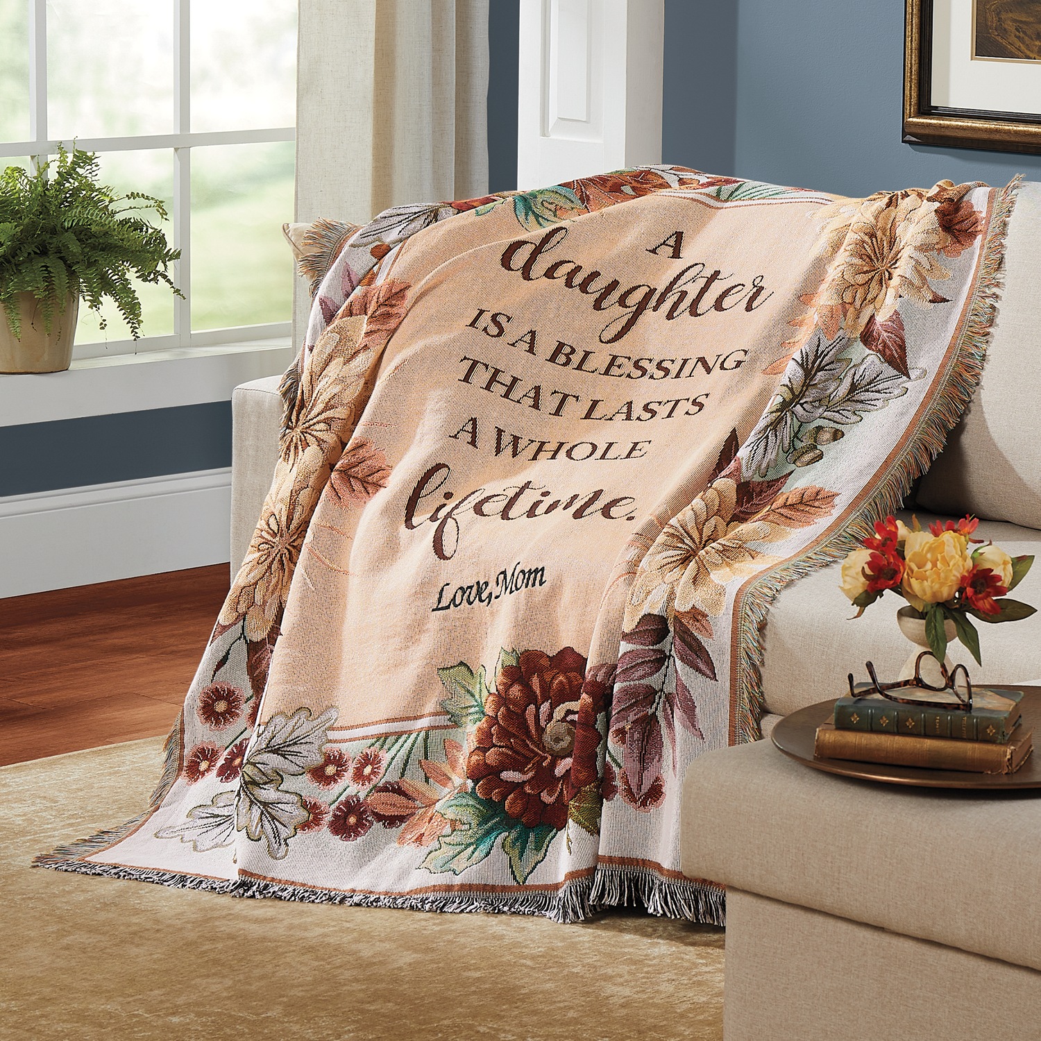 Muk Luks Family Photo Blanket Muk Luks, Soft Buffalo Plaid Double