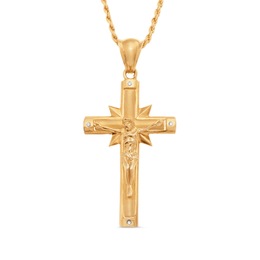 Large Crucifix Pendant, , large