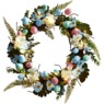 Lit Easter Wreath, , large