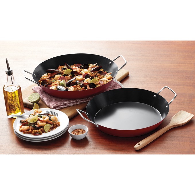 Set Of 2 Paella Pans, , large