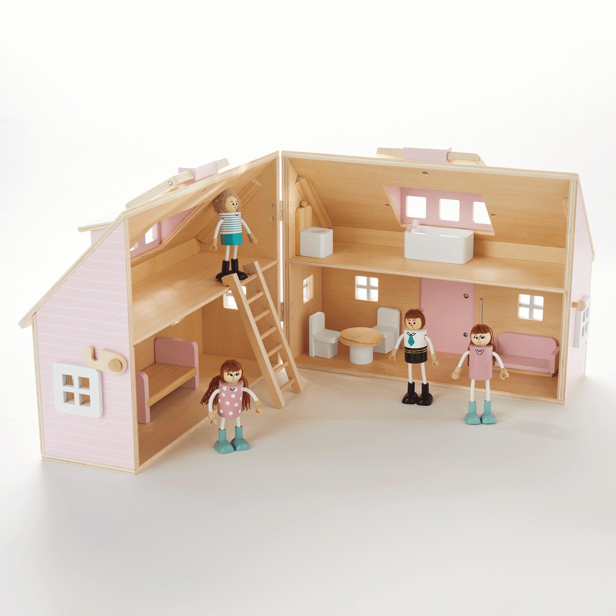 Personalized Cottage Dollhouse, , large