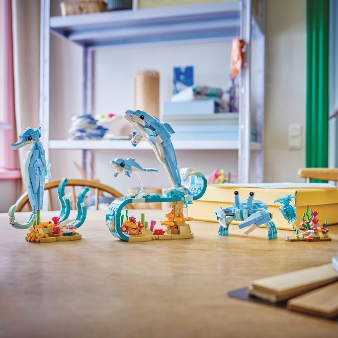 LEGO Creator 3-in-1 Sea Animals: Dolphins, Multi, large