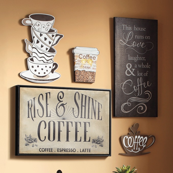 5-Piece Coffee Wall Gallery, , large