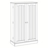 Melissa Double-Door Pantry, Red, large