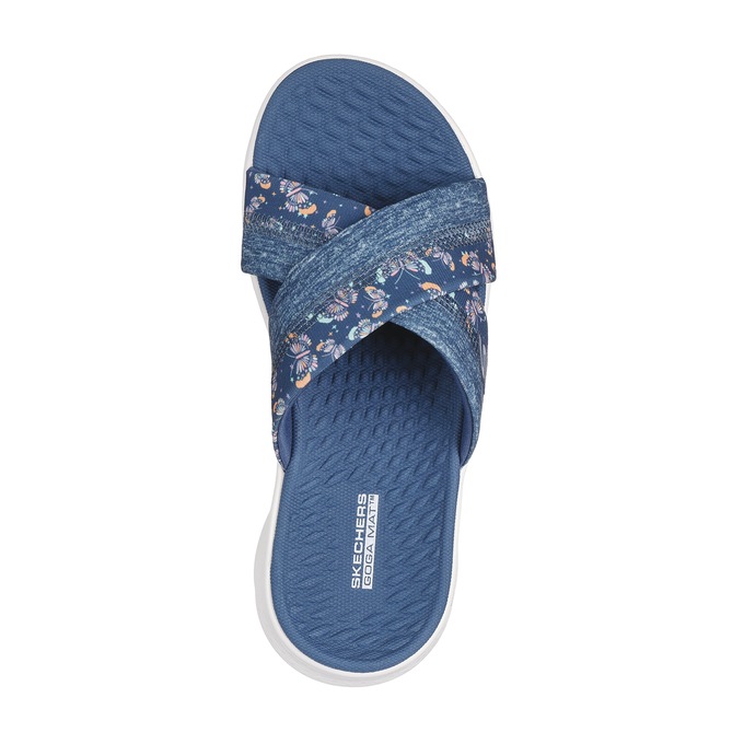 Skechers Womens' GO WALK Flex Butterfly Bliss Slide, , large