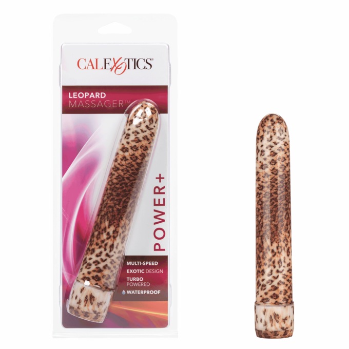 Leopard Vibrating Massager, , large