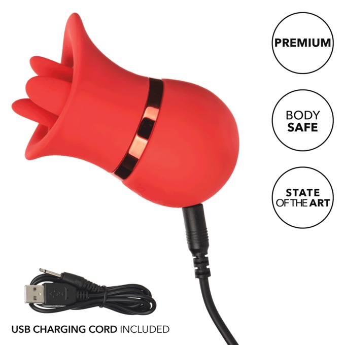 French Kiss Suck & Play Interchangeable Set By Calexotics, , large