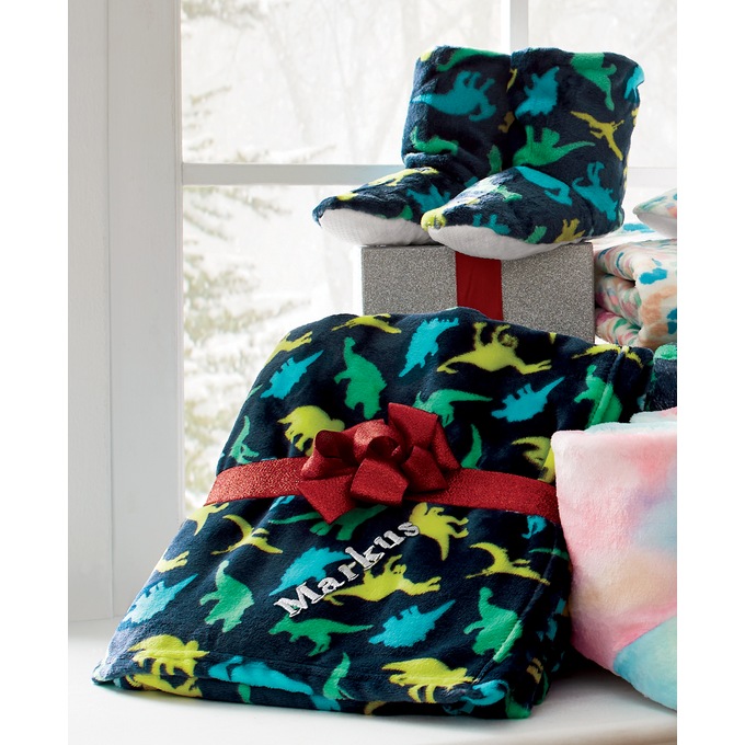 Kids&#39; Novelty Throw & Bootie Set, , large