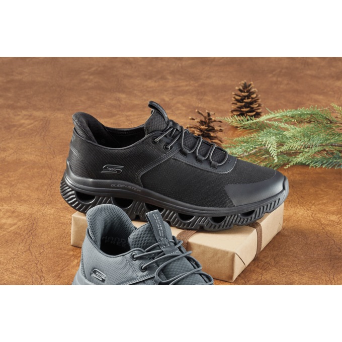 BOBS Slip-Ins Sport Arc Waves Slick Turn Shoe by Skechers, , large