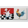 2-Piece Kitchen Shelves Reversible Art Tile Set, , large