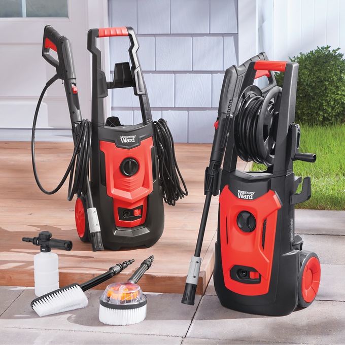 Montgomery Ward 1900 Psi Electric Pressure Washer, , large