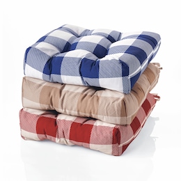 Buffalo Check Chair Pad, , large