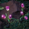Set of 2 Solar Tulip Lights, , large