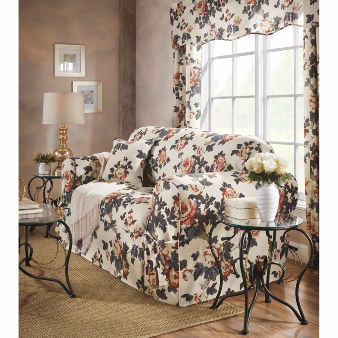 Fall Floral Window Panel, , large