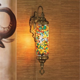 Aziza Mosaic Sconce, , large