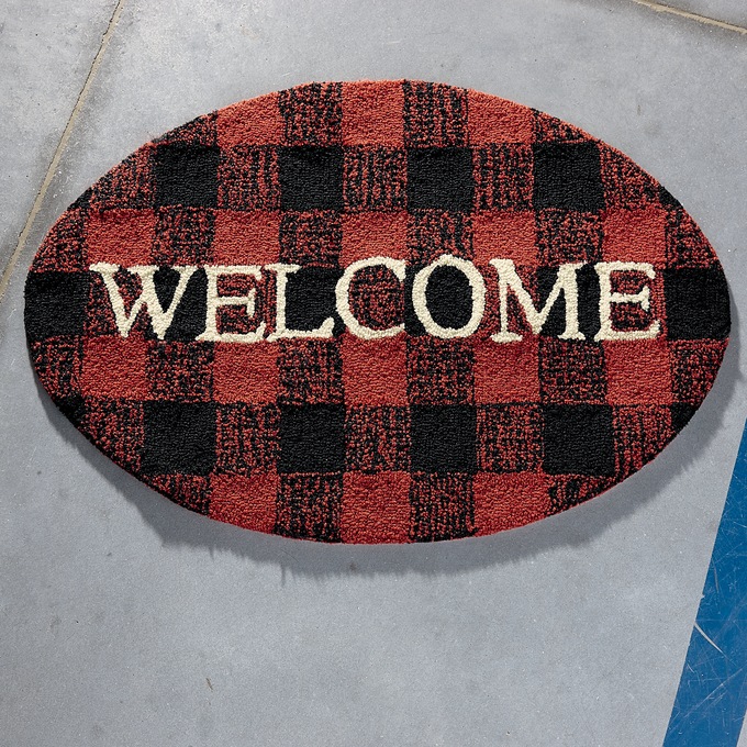 Welcome Mat Outdoor Entryway Rug Cute Shoes Take Them off Mats for Front  Door wi