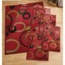 Geo Rings Rug Set, , large