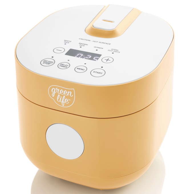 Greenlife 4-Cup Rice and Grains Cooker, , large