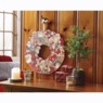 Santa Postcard Wreath, , large