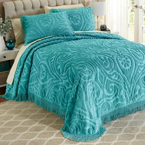 Brights Chenille Bedspread, , large