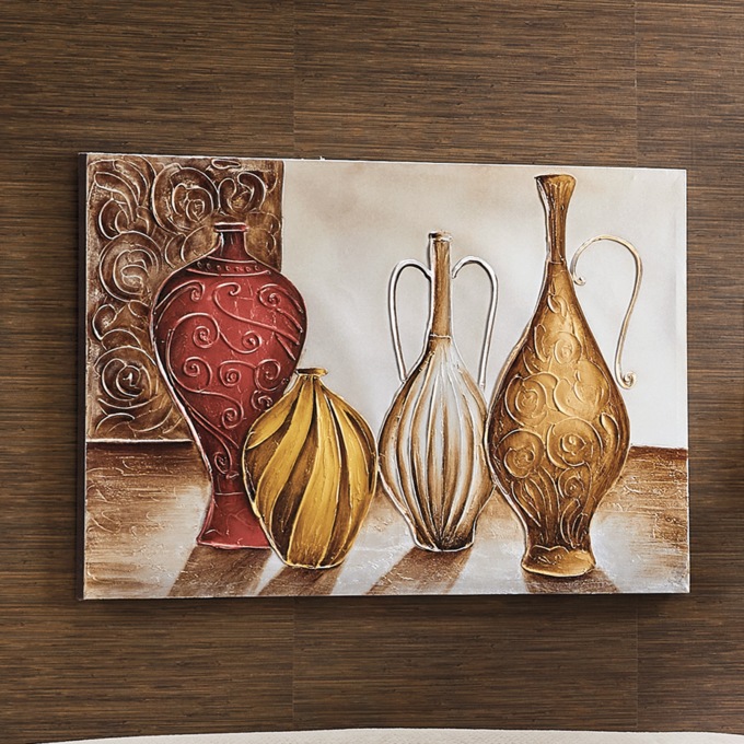 Traditional Pottery Wall Art, , large