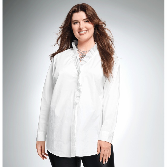 Jessi Ruffle Blouse, , large