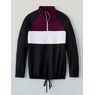 Color Blocked 1/4-Zip Top, , large
