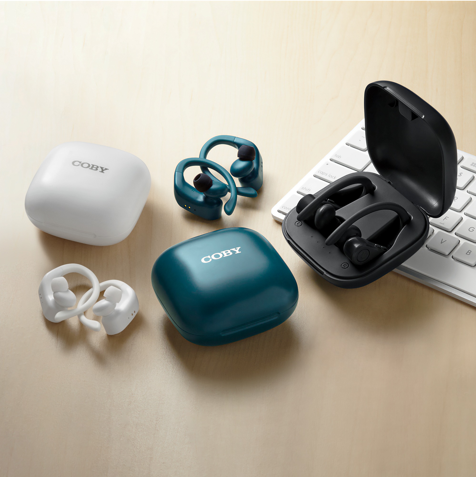 Coby True Wireless Sport Earbuds 