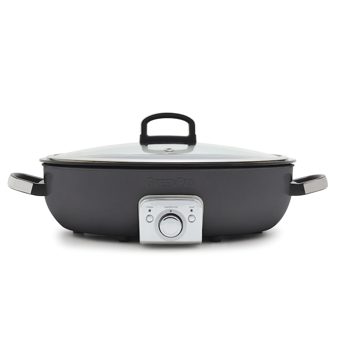 Green Pan Elite 5.5-Quart Oval Electric Skillet, , large