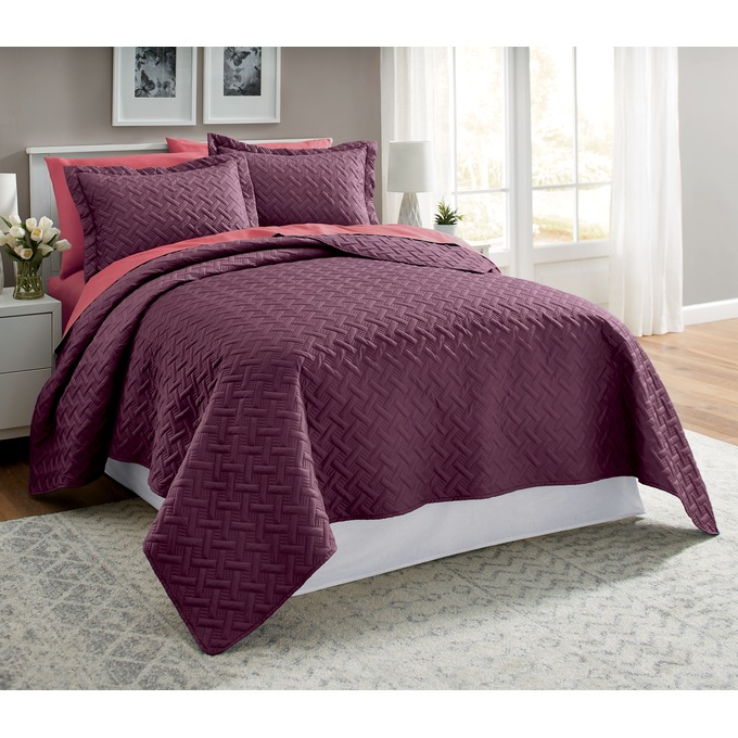 Color Connection&reg; Solid Quilt and Sham, , large