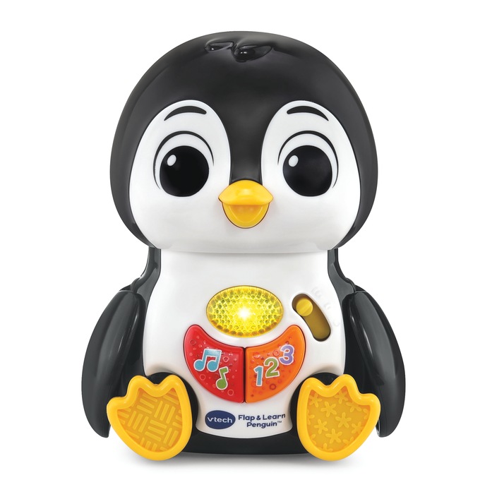 VTech Flap & Learn Penguin, Black, large