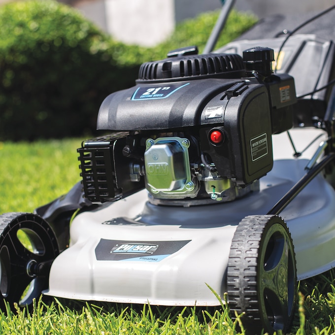 Pulsar 21" 200CC 3-in-1 Self-Propelled Lawn Mower, Black, large