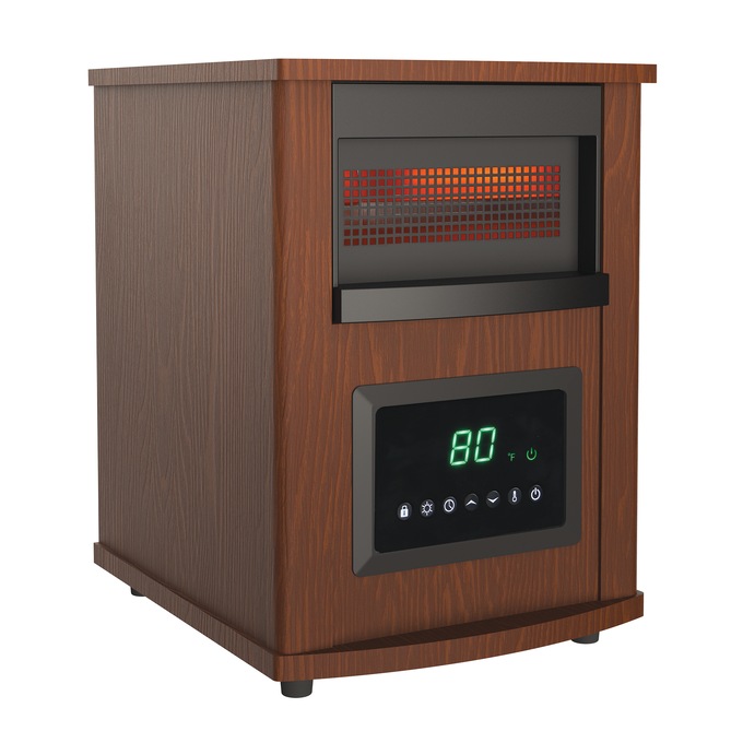 Lifesmart 4-Element Cabinet Heater, , large
