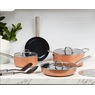 Copper Chef Black Diamond 10-Piece Cookware Set, , large