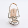 Classique Rhinestone Clear Lucite Pump for Women with Slingback Styling, , large