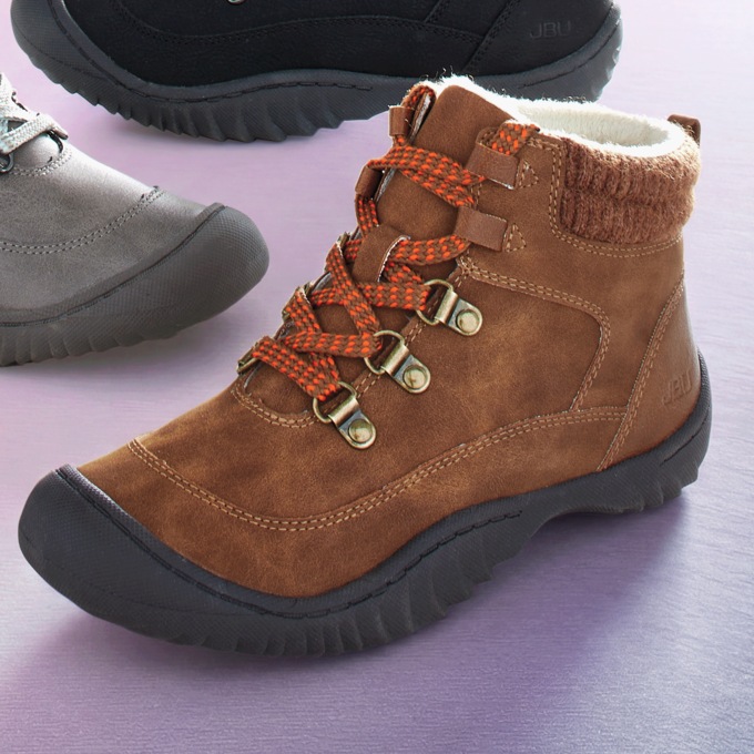 JBU Chai Water-Resistant Bootie by Jambu with APMA Seal of Acceptance, All-Terrain Traction and Contoured Arch Footbed, , large