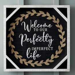 Imperfect Life Wall D&amp;eacute;cor, , large
